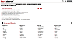 Desktop Screenshot of hotsheet.com